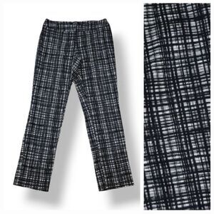 Apt 9 Modern Fit Striped Stretch Trousers in Black/White Size 2P